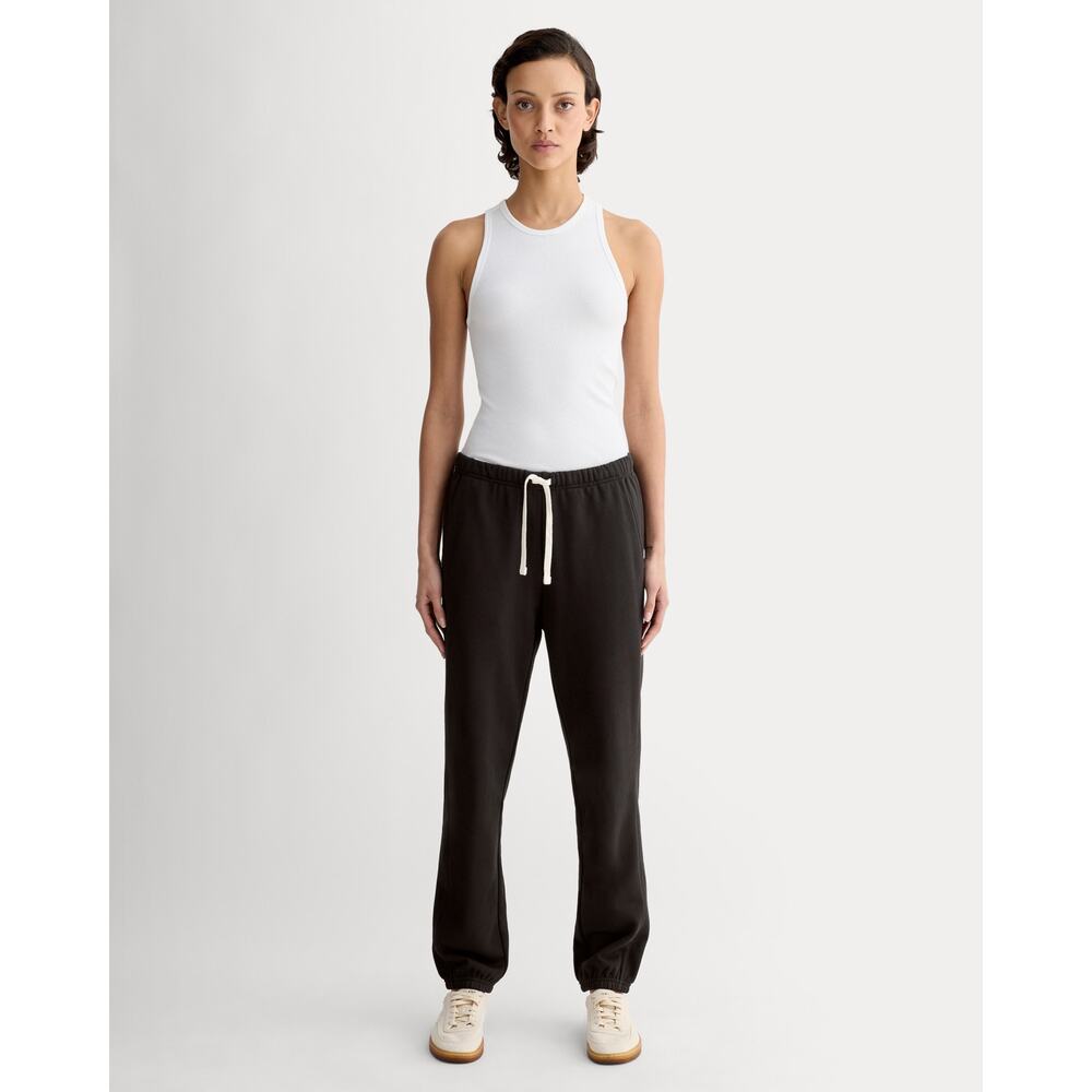 Everlane Black Sweatpants with Drawstring